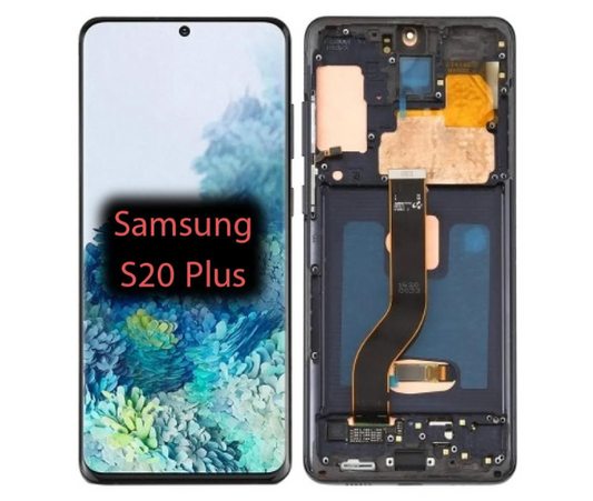 شاشة AMOLED كاملة جالكسي اس 20 بلس 5 جي Samsung Galaxy S20 Plus 5G