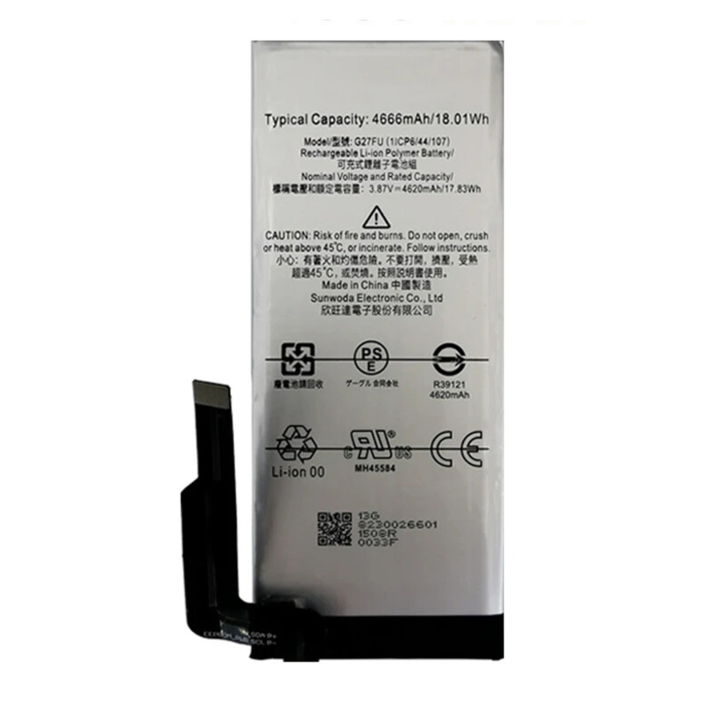 Google Pixel 5 / 5A  Battery - بطارية جوجل بيكسل ٥ / ٥ اي